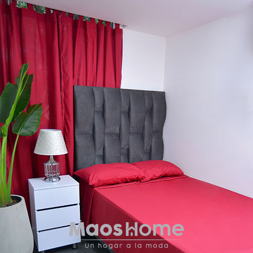 combo sabana cortina roja